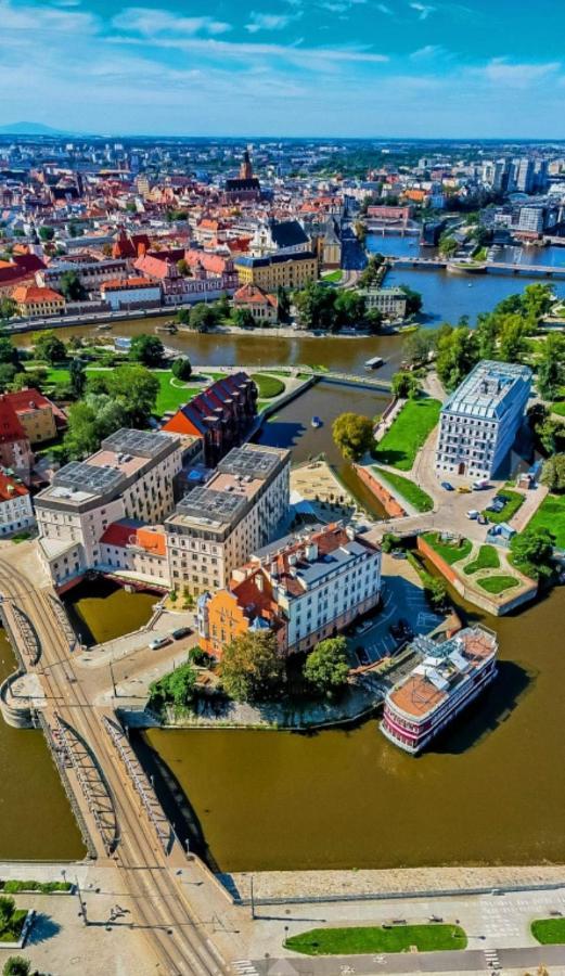 Great Polonia River Boat Apartments Wroclaw Exterior photo